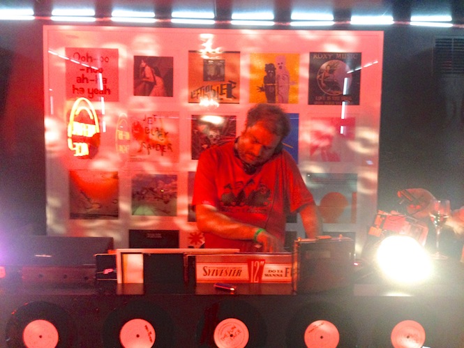 Keith McIver at 'The Vinyl Factory Touring Laboratory of Sounds', Serpentine Summer Party