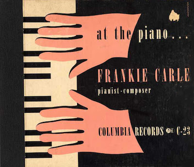 1940 At the Piano…Frankie Carle [Columbia Records catalogue no. C-23] signed Steinweiss
