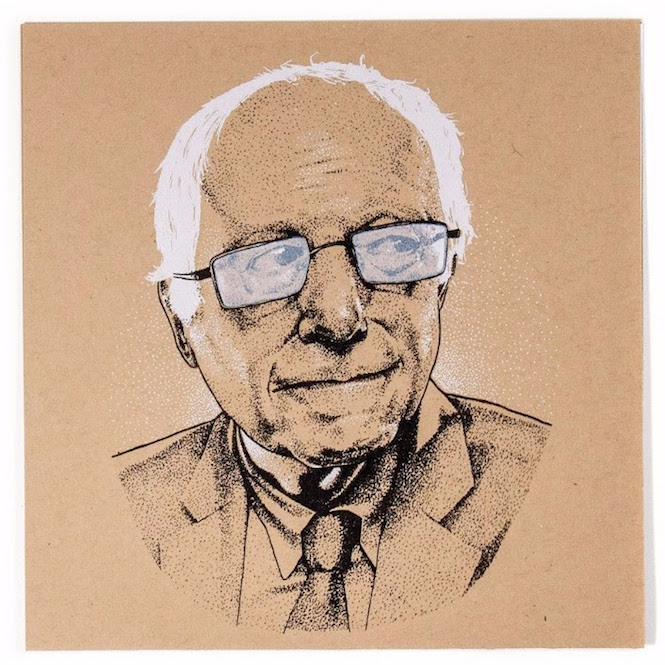 bernie-sanders-thurston-moore-feel-it-in-your-guts-vinyl